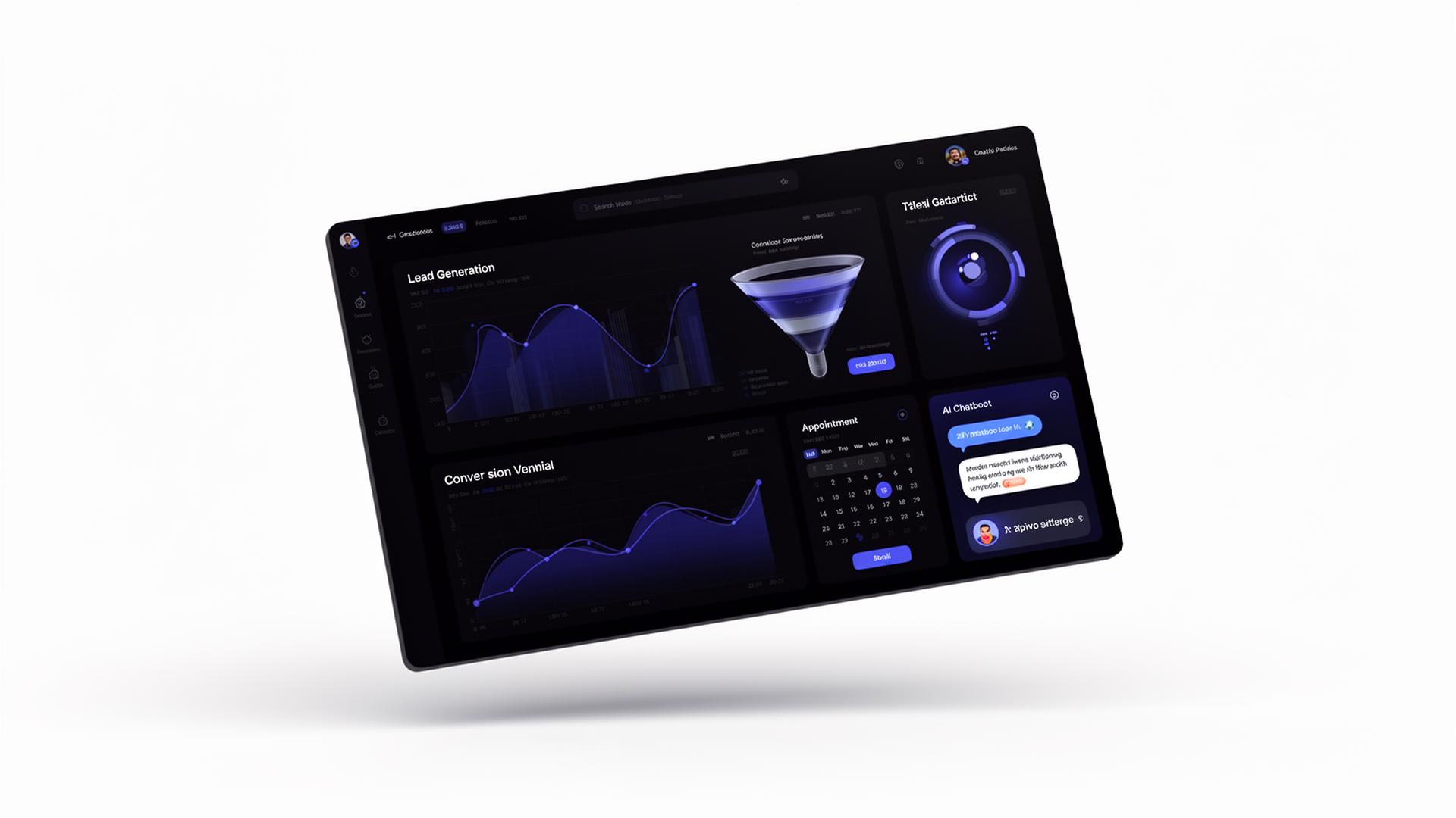 Apex Digital website design showcase